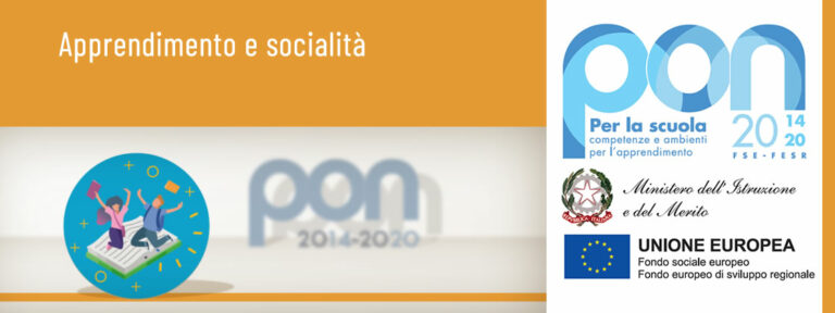 PON FSE – Apprendimento e socialità