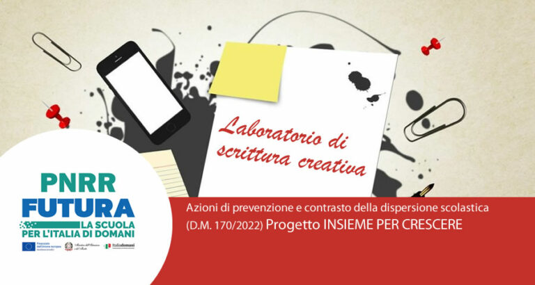 Al via il laboratorio di Scrittura creativa