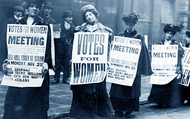 Storie di donne: le “suffragette”